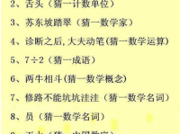关于端午节的谜语大全,传承民俗智慧，品味节日趣味